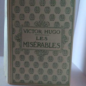 1929 Les Miserable by Victor Hugo 4 book set